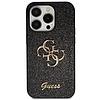 Guess GUHCN61HG4SGK tok iPhone 11 / Xr telefonhoz - fekete Glitter Script Big 4G