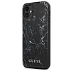 Guess GUHCP12SPCUMABK iPhone 12 mini 5,4" czarny/fekete kemény tok, márvány