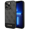 Guess GUHCP14LG4GLGR iPhone 14 Pro 6,1" szürke/szürke kemény tok 4G Stripe Collection