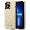 Guess GUHCP14LHGGSHD iPhone 14 Pro 6,1" arany/arany kemény tok Glitter Script