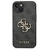 Guess GUHCP14S4GMGGR iPhone 14 6,1" szary/szürke keménytokos 4G nagy fém logó