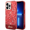 Guess GUHCP14XHGBNHR iPhone 14 Pro Max 6.7" piros/piros kemény tok, Paisley Bandana