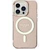 Guess GUHMN61HCMCGP iPhone 11 / Xr 6.1" rózsaszín/rózsaszín keménytok Glitter Gold MagSafe