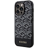 Guess GUHMP14LHGCFSEK iPhone 14 Pro 6,1" fekete/fekete keménytok GCube Stripes MagSafe