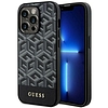 Guess GUHMP14XHGCFSEK iPhone 14 Pro Max 6,7" fekete/fekete keménytokos GCube Stripes MagSafe