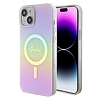 Guess GUHMP15MHITSP iPhone 15 Plus 6,7" rózsaszín/rózsaszín keménytokos IML Iridescent MagSafe