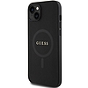 Guess GUHMP15MPSAHMCK iPhone 15 Plus 6,7" fekete/fekete keménytokos Saffiano MagSafe