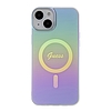 Guess GUHMP15SHITSU iPhone 15 6,1" lila/lila keménytokos IML Iridescent MagSafe