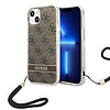 Guess GUOHCP14MH4STW iPhone 14 Plus 6.7 hüvelykes barna/barna keménytokos 4G nyomtatószíj