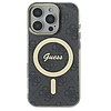 Guess IML 4G MagSafe iPhone 16 Pro tok - fekete