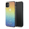 Guess IML Faceted Mirror Disco Iridescent tok iPhone 11 / Xr telefonhoz - többszínű