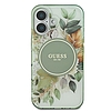 Guess IML Flower & Tonal Circle MagSafe tok iPhone 16-hoz - zöld