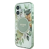 Guess IML Flower & Tonal Circle MagSafe tok iPhone 16 Plus készülékhez - zöld