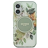 Guess IML Flower & Tonal Circle MagSafe tok iPhone 16 Plus készülékhez - zöld