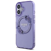 Guess IML Flowers Wreath MagSafe iPhone 16 tok - lila