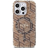 Guess IML GCube MagSafe tok iPhone 15 Pro-hoz - barna