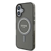 Guess IML Glitter Circle MagSafe tok iPhone 16-hoz - fekete