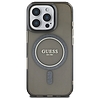 Guess IML Glitter Circle MagSafe tok iPhone 16 Pro-hoz - fekete