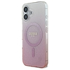 Guess IML Glitter Gradient MagSafe iPhone 16 tok - rózsaszín