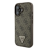 Guess Leather 4G Triangle Strass MagSafe iPhone 16 tok - barna