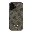 Guess Leather 4G Triangle Strass MagSafe iPhone 16 tok - barna