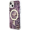 Guess Leopard MagSafe tok iPhone 14-hez - rózsaszín