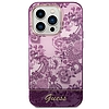 Guess Porcelain Collection tok iPhone 14 Pro Max telefonhoz - fukszia