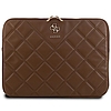 Guess Quilted 4G borító 14"-os laptophoz - barna