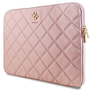 Guess Quilted 4G borító 16"-os laptophoz - rózsaszín