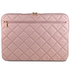 Guess Quilted 4G borító 16"-os laptophoz - rózsaszín