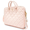 Guess Quilted 4G táska 16"-os laptophoz - rózsaszín