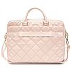 Guess Quilted 4G táska 16"-os laptophoz - rózsaszín