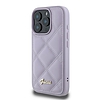 Guess Quilted Metal Logo tok iPhone 16 Pro-hoz - világoslila