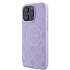 Guess Saffiano Peony Classic Logo MagSafe iPhone 16 Pro Max tok - lila