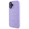 Guess Saffiano Peony Classic Logo MagSafena iPhone 16 Plus tok - lila