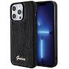 Guess Sequin Script Fém tok iPhone 15 Pro-hoz - fekete