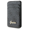 Guess Wallet kártyatartó állvány GUWMSHG4SHK tok - fekete MagSafe 4G classics logó