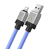 Gyorstöltő kábel Baseus USB-A és Lightning CoolPlay Series 2m, 2,4A, kék (CAKW000503)