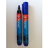 H-Tone alkoholos marker fekete, kerek hegy 3mm