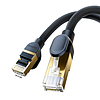 Hálózati kábel Cat.8 Baseus Ethernet RJ45, 40Gbps, 10m, fekete (B0013320A111-07)