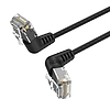 Hálózati kábel Vention , Ethernet RJ45, Cat.6, UTP, 1 m, fekete (IBOBF)