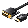 HDMI-DVI kábel 1,5 m-es Vention ABFBG fekete