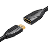 HDMI Extender 1,5 m kábel Vention VAA-B06-B150 fekete