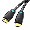 HDMI kábelVention AAMBG, 1,5 m, 4K 60 Hz fekete