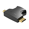 HDMI - Mini/Mikro HDMI-adapter 2 az 1-ben Vention AGFB0, fekete (AGFB0)