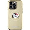 Hello Kitty bőr Kitty Head MagSafe tok iPhone 13 Pro / 13-hoz - arany