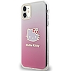 Hello Kitty IML Gradient Electrop Kitty fejtok iPhone 11 / Xr telefonhoz - rózsaszín