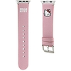 Hello Kitty Kitty fejpánt Apple Watch 38/40/41mm-hez - rózsaszín