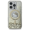 Hello Kitty Liquid Glitter Fever MagSafe iPhone 16 Pro tok - arany