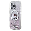 Hello Kitty Liquid Glitter Sweet Kitty Bows MagSafe iPhone 16 Pro tok - Fehér